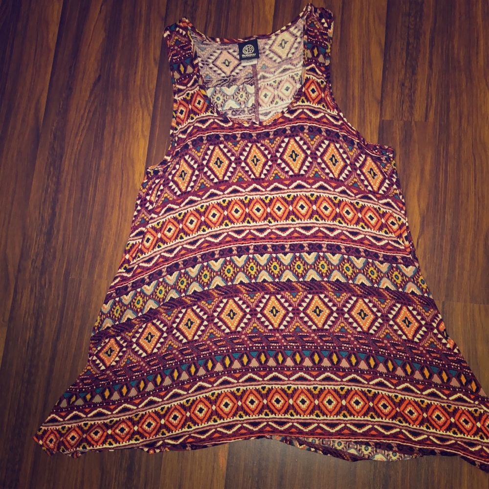 Bohemian style tank top